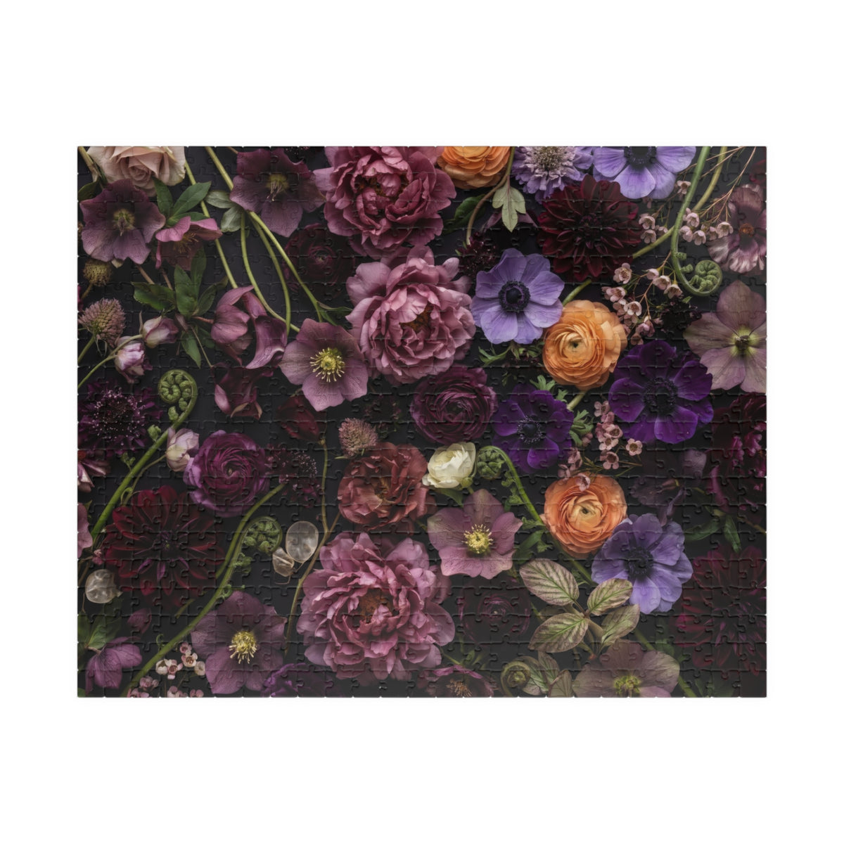 Botanical Afterglow Jigsaw Puzzle