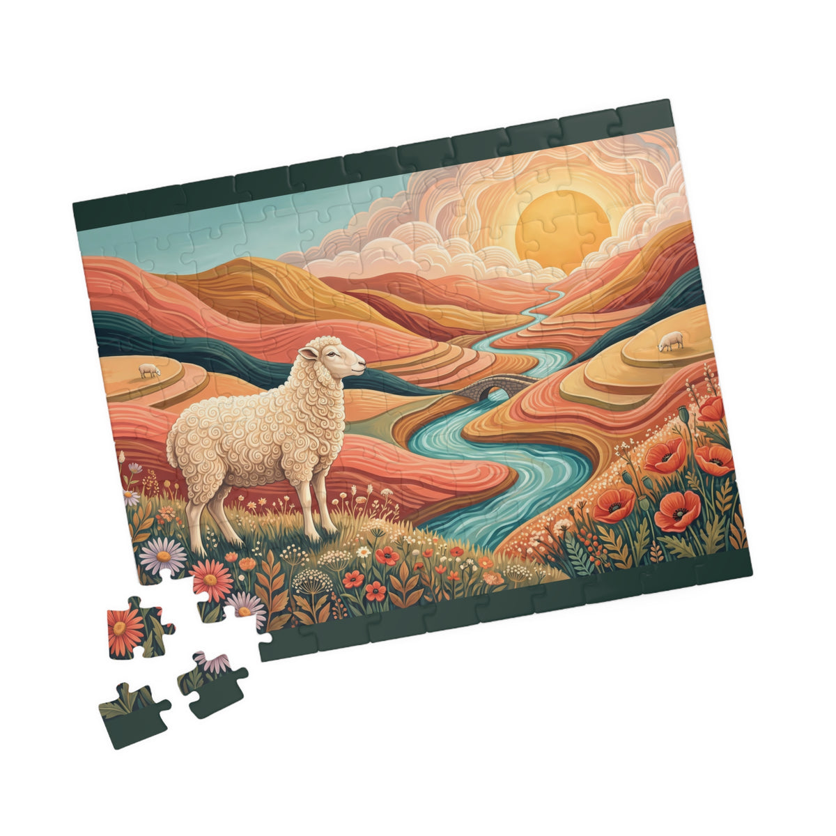 The Shepherdless Valley Jigsaw Puzzle