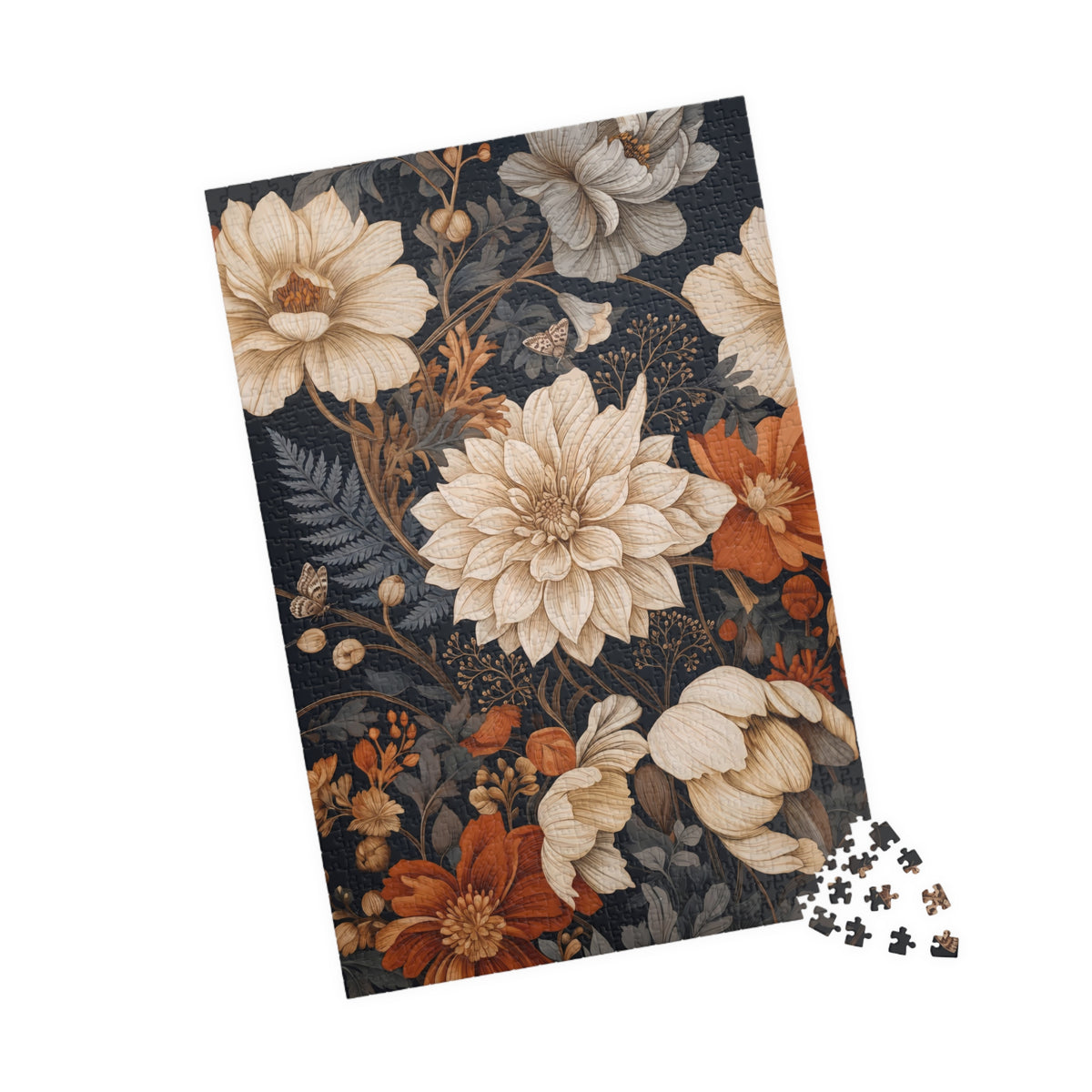 Nocturne in Ivory and Copper Jigsaw Puzzle