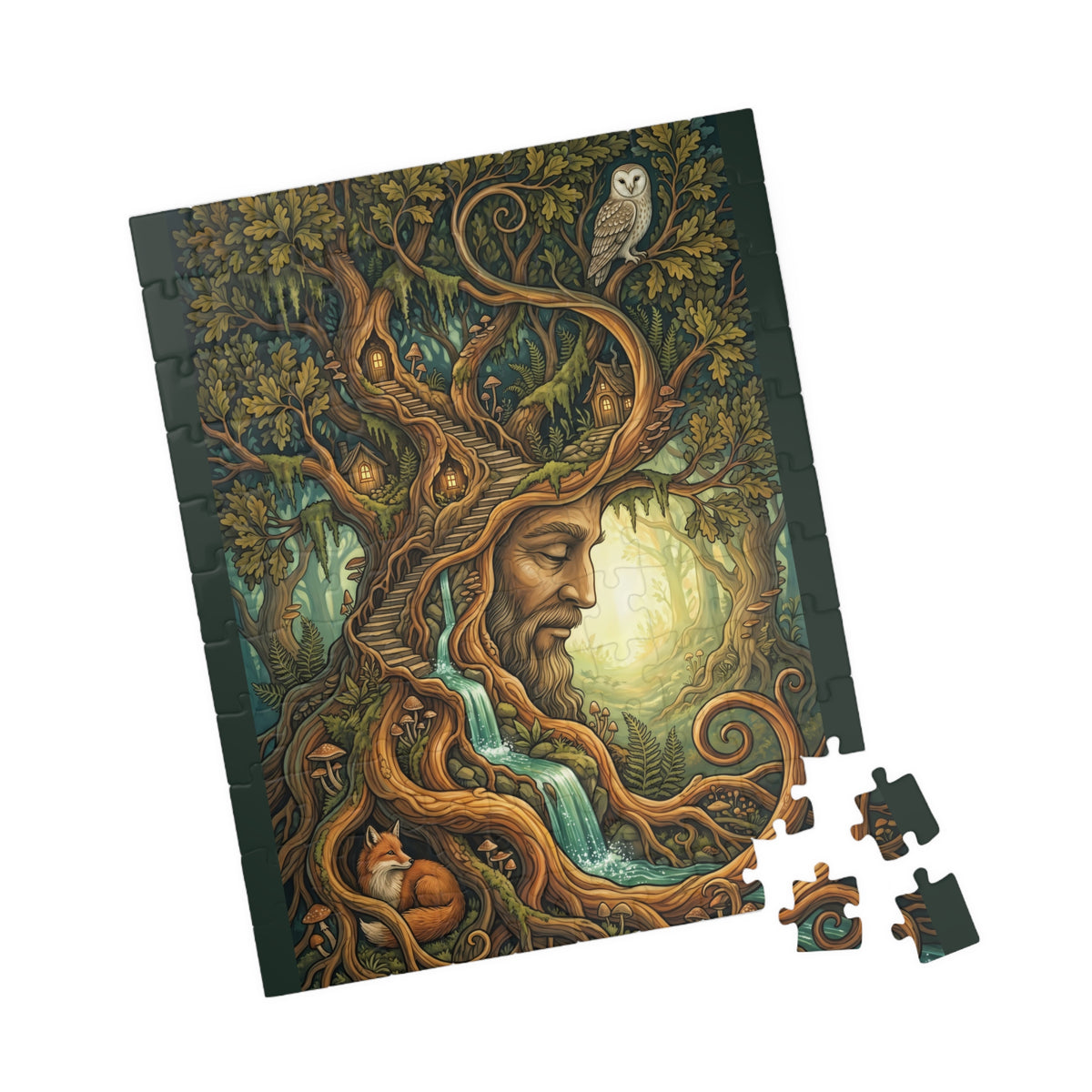 The Elder of the Hidden Grove Jigsaw Puzzle