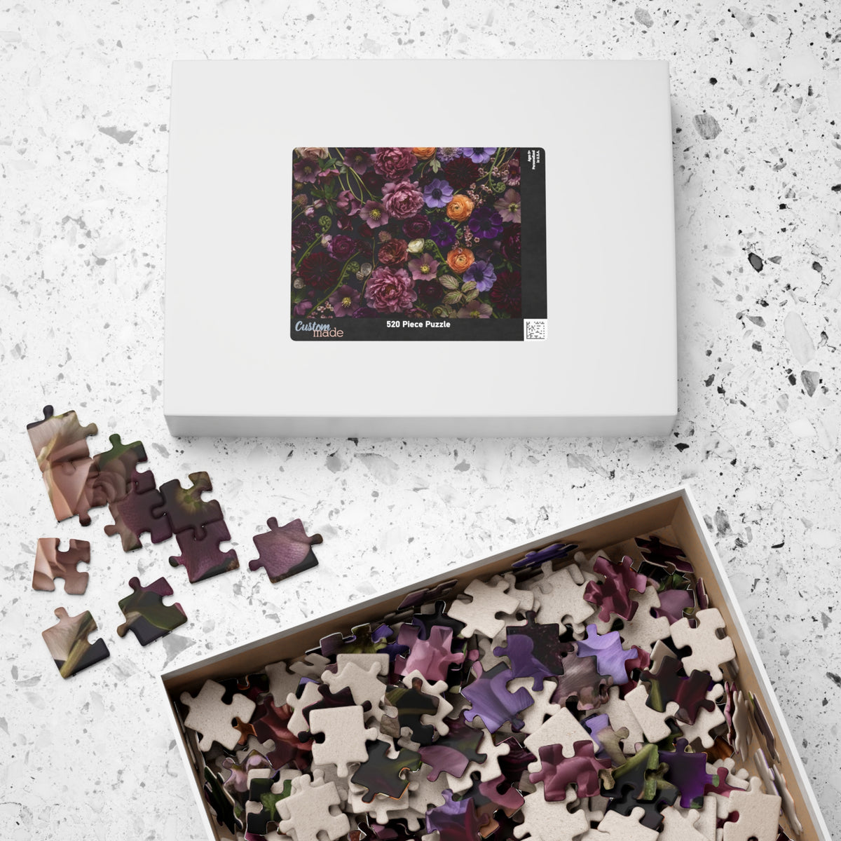 Botanical Afterglow Jigsaw Puzzle