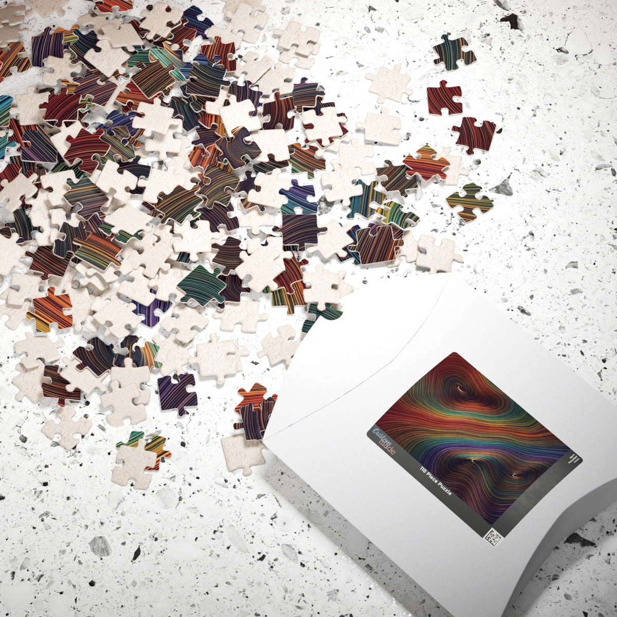 Prismatic Topography Jigsaw Puzzle