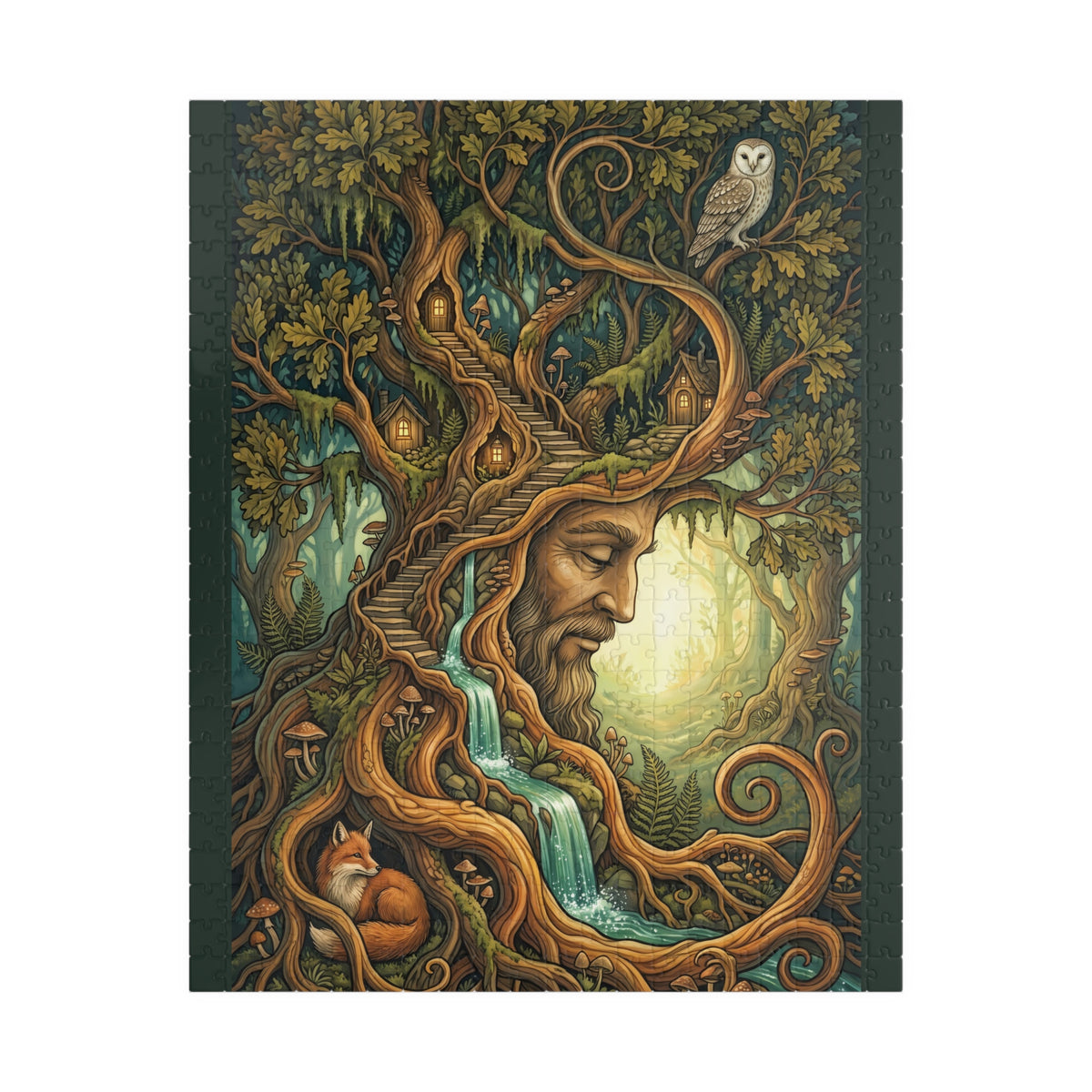 The Elder of the Hidden Grove Jigsaw Puzzle