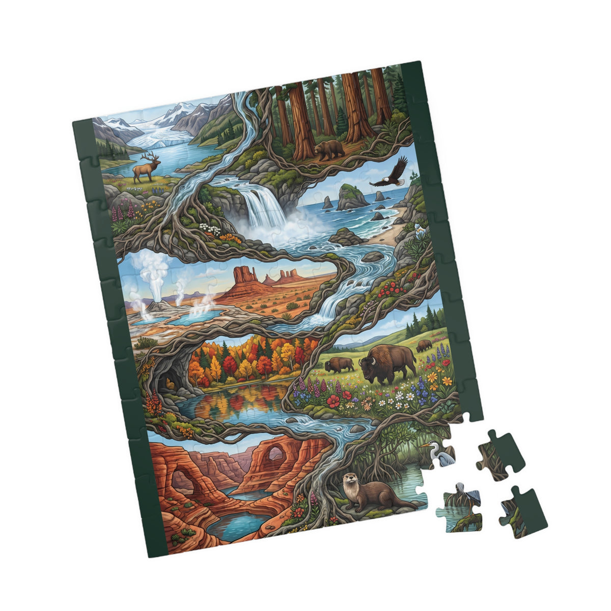 The Wilderness Atlas Jigsaw Puzzle