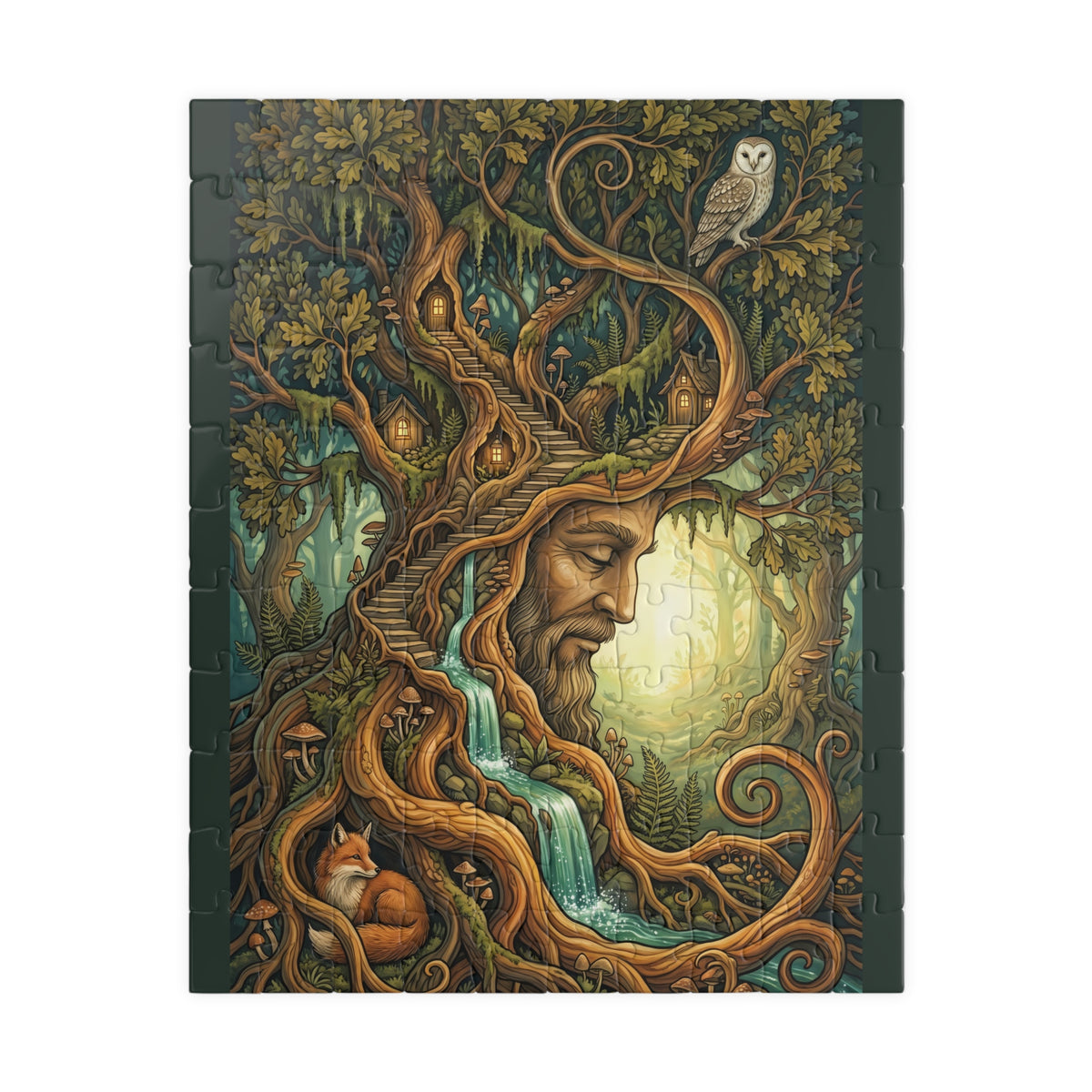 The Elder of the Hidden Grove Jigsaw Puzzle