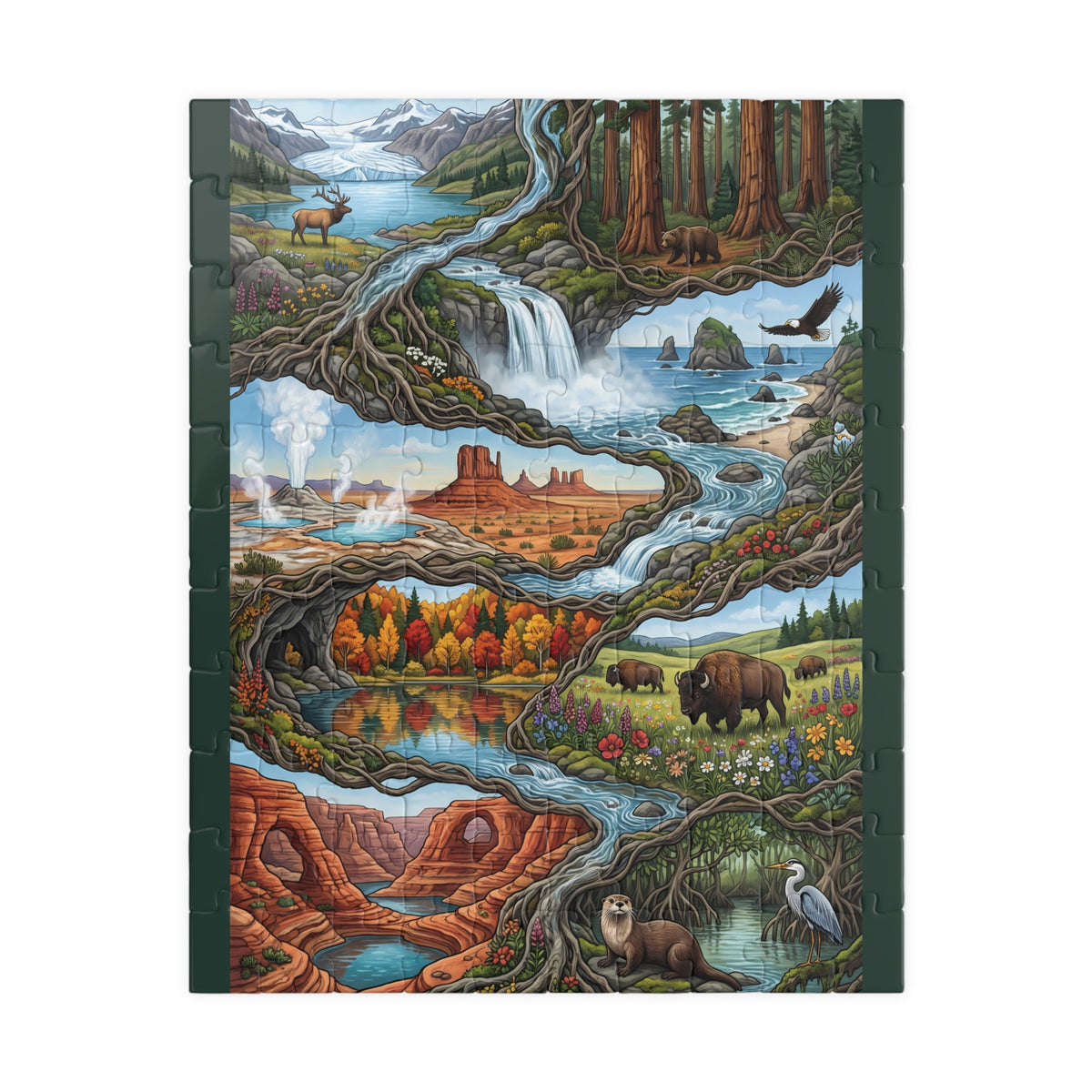 The Wilderness Atlas Jigsaw Puzzle