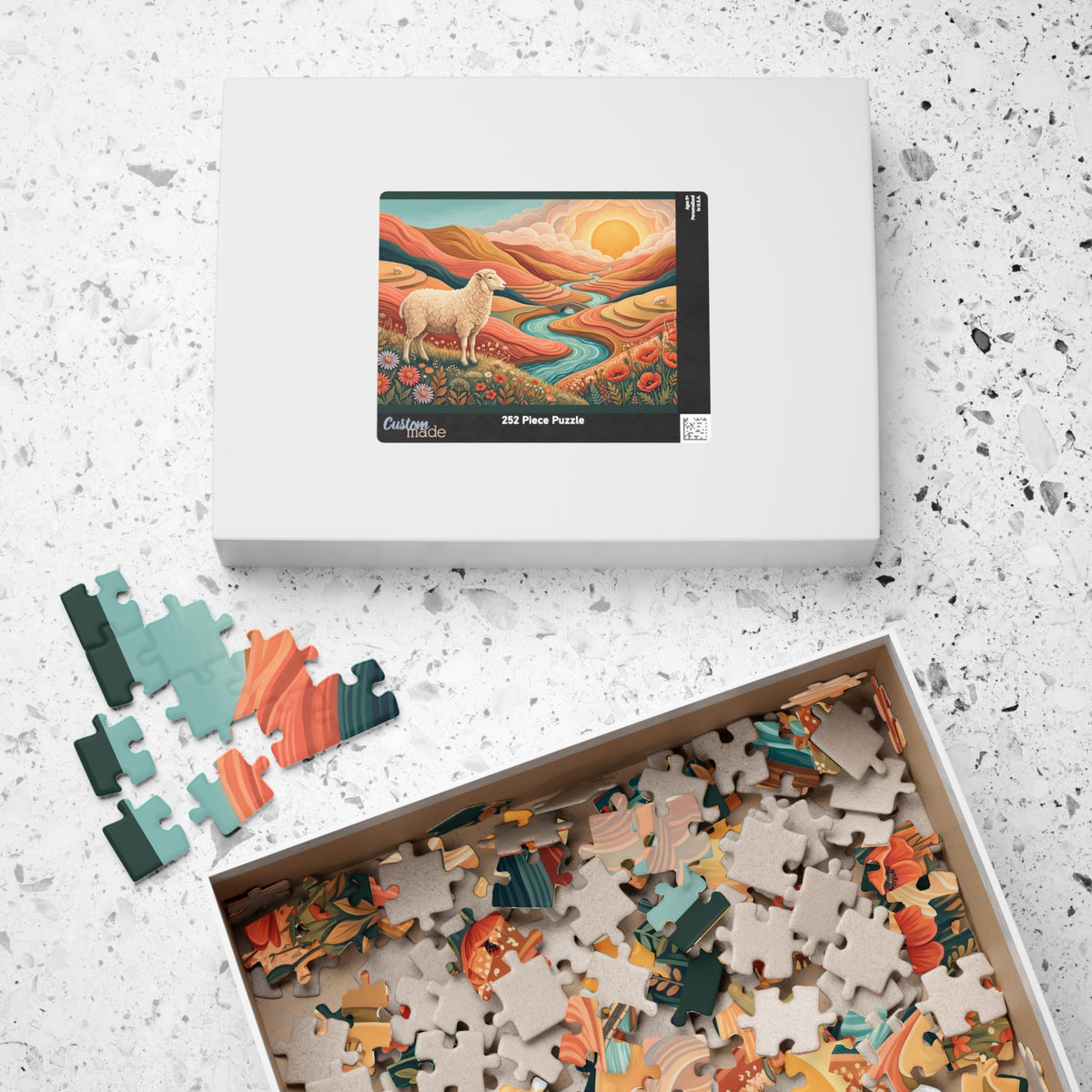 The Shepherdless Valley Jigsaw Puzzle