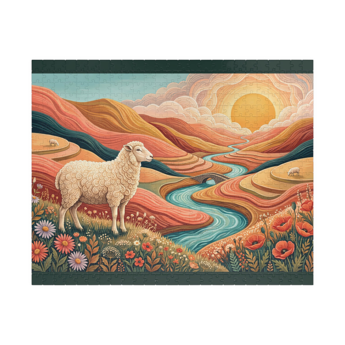 The Shepherdless Valley Jigsaw Puzzle