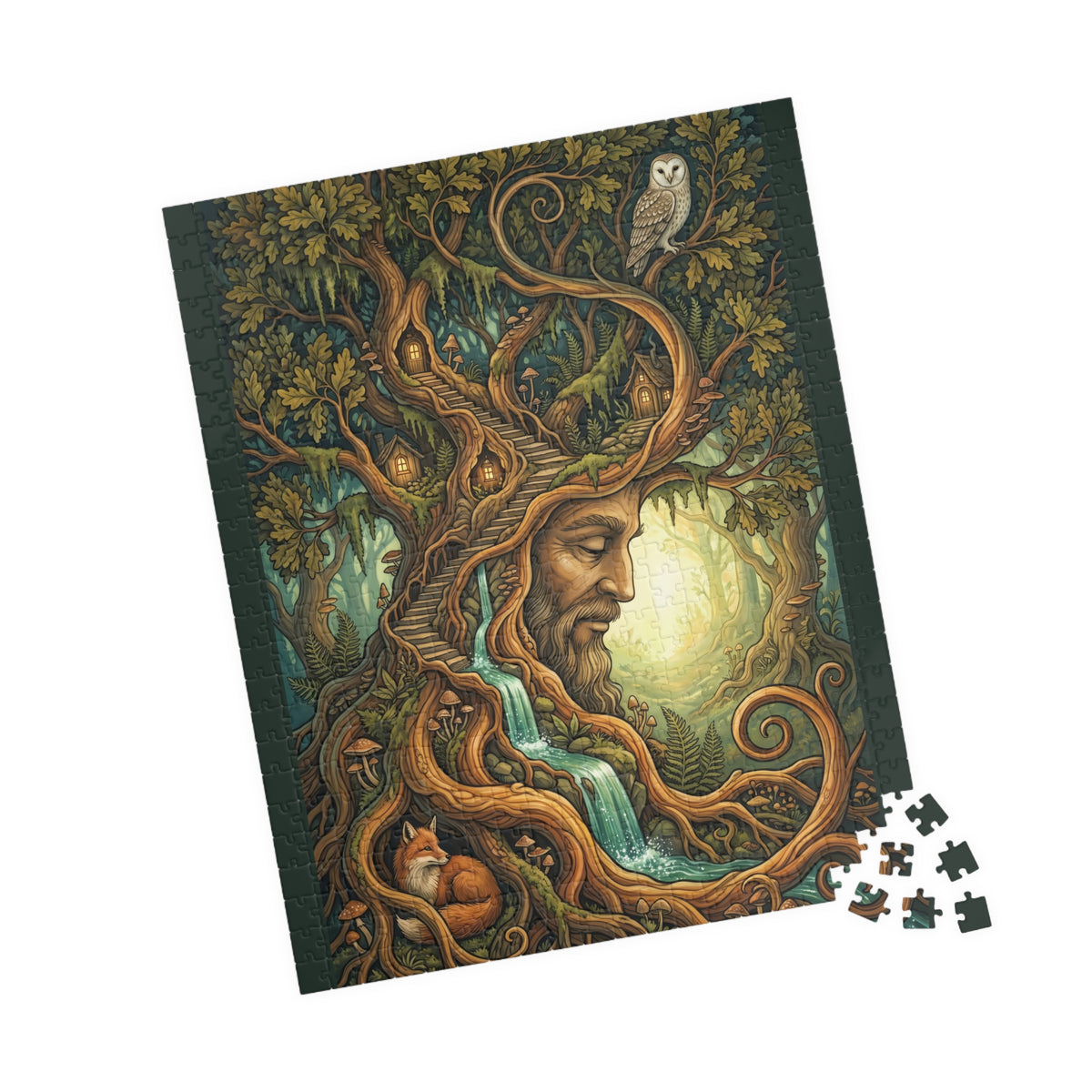 The Elder of the Hidden Grove Jigsaw Puzzle