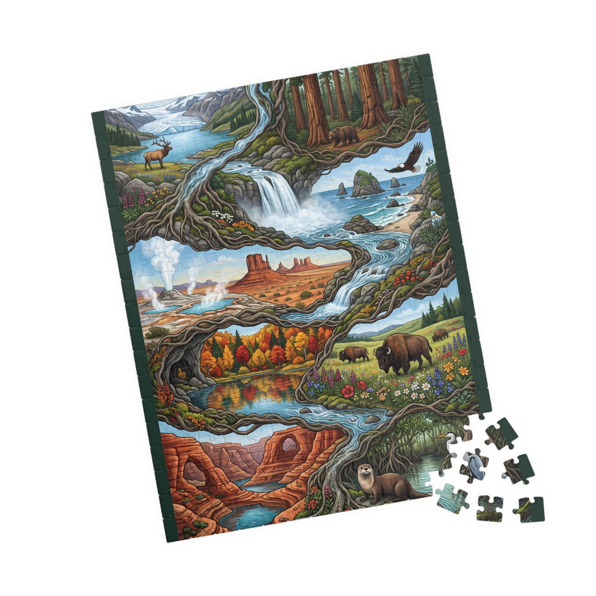 The Wilderness Atlas Jigsaw Puzzle