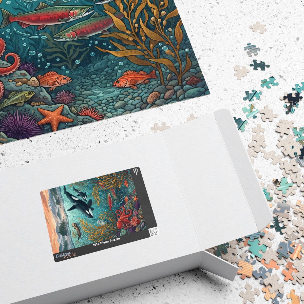 Beneath the Cedar Coast Jigsaw Puzzle
