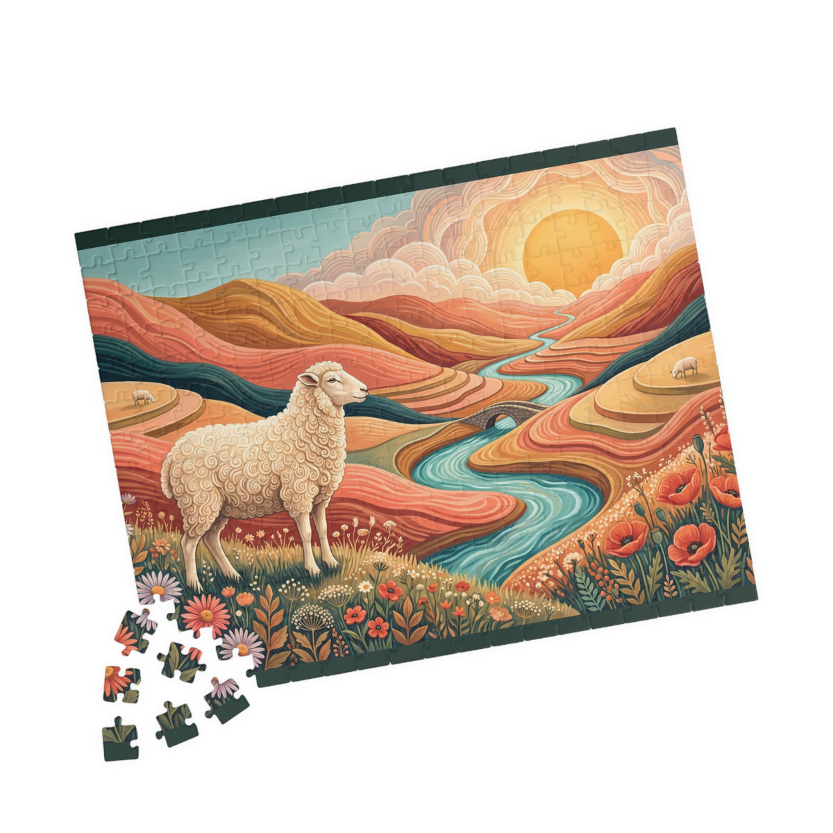 The Shepherdless Valley Jigsaw Puzzle