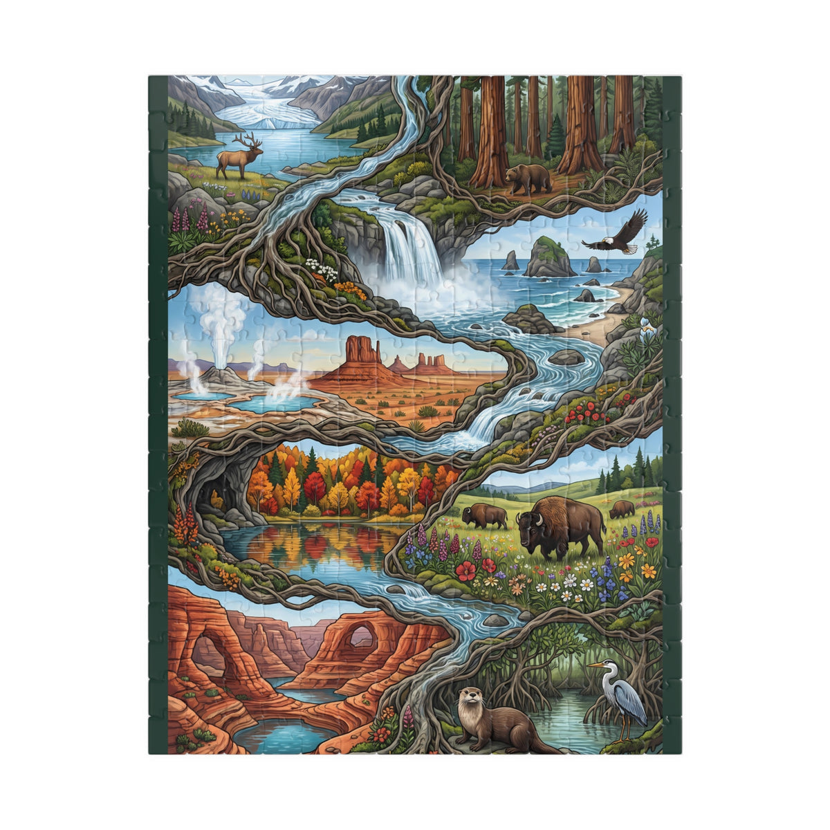 The Wilderness Atlas Jigsaw Puzzle
