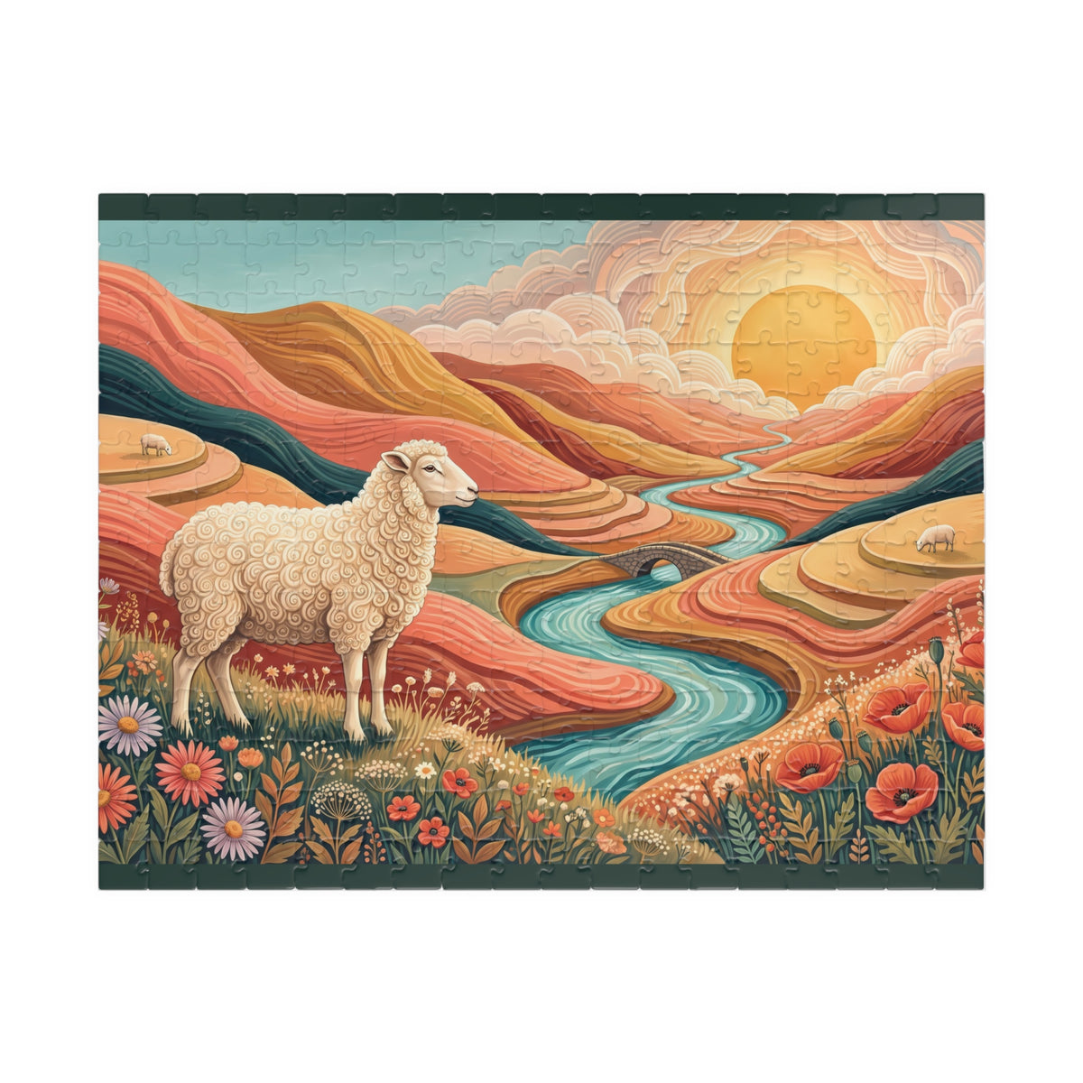 The Shepherdless Valley Jigsaw Puzzle