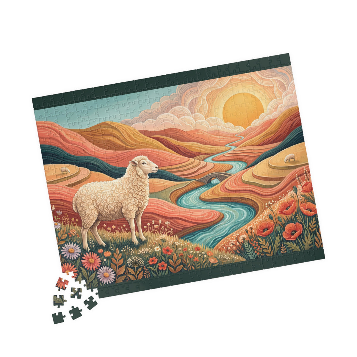 The Shepherdless Valley Jigsaw Puzzle
