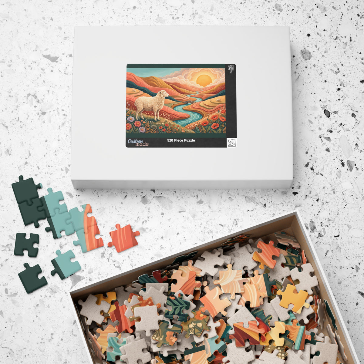 The Shepherdless Valley Jigsaw Puzzle