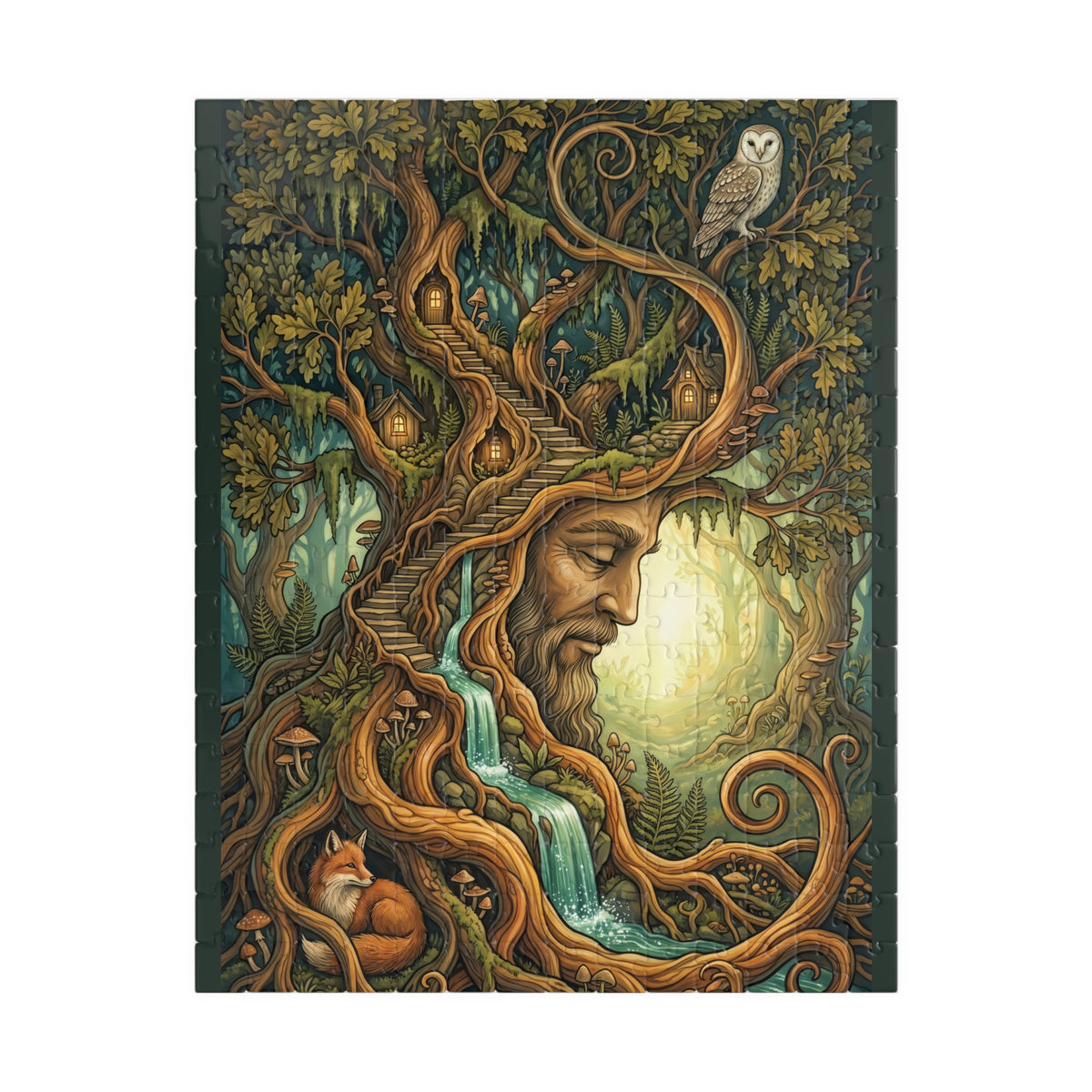 The Elder of the Hidden Grove Jigsaw Puzzle