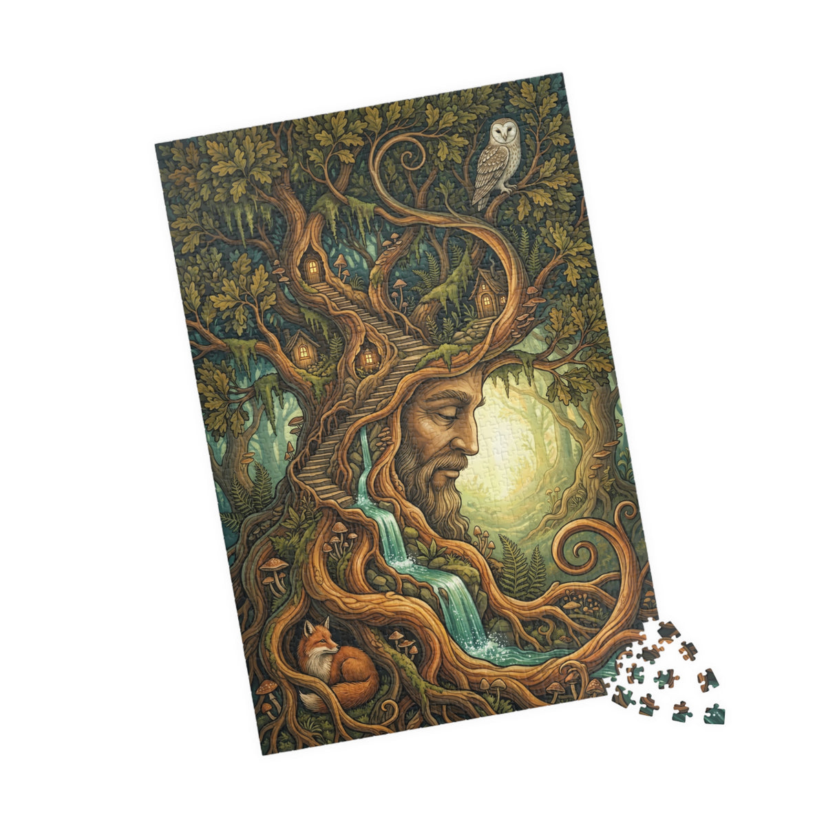 The Elder of the Hidden Grove Jigsaw Puzzle