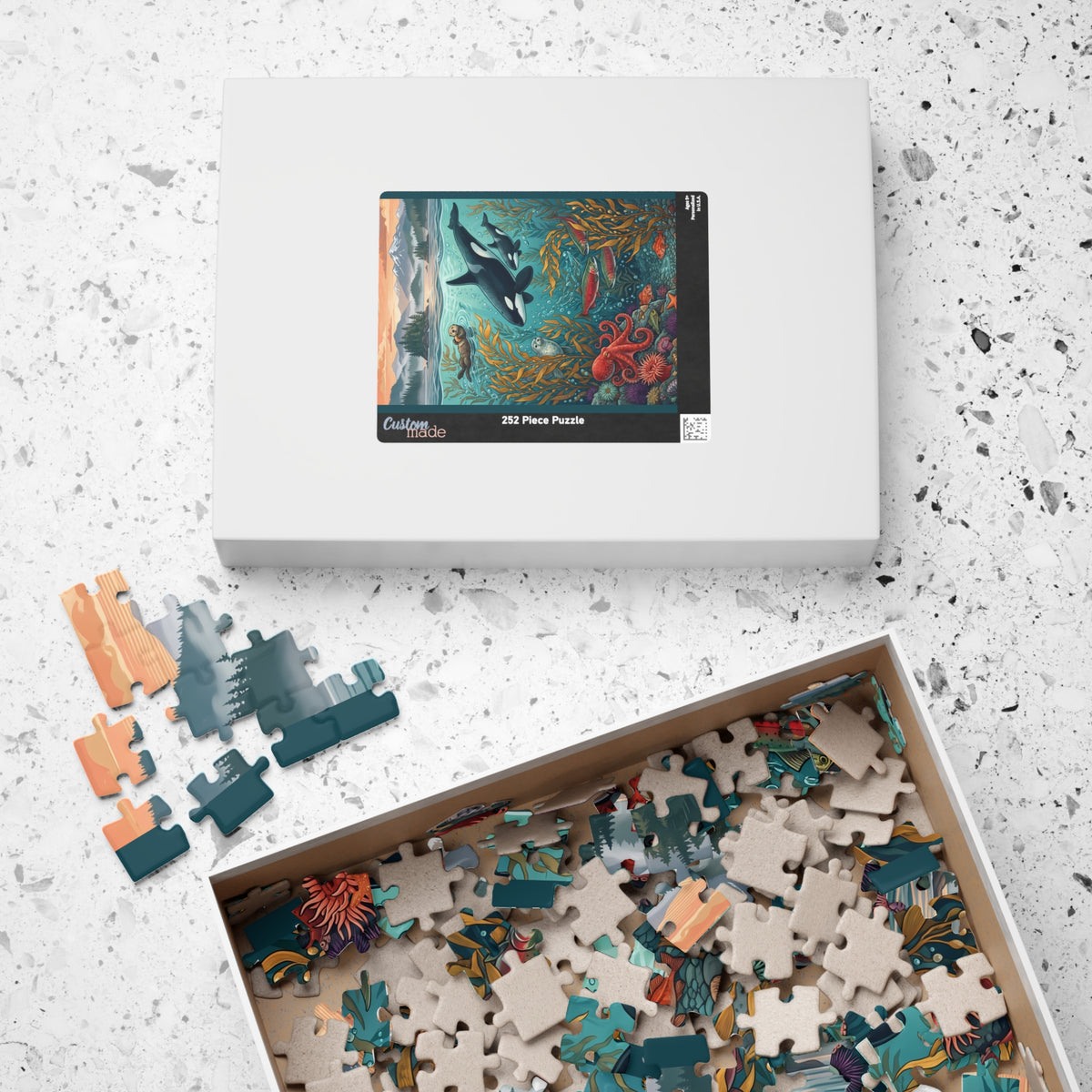 Beneath the Cedar Coast Jigsaw Puzzle