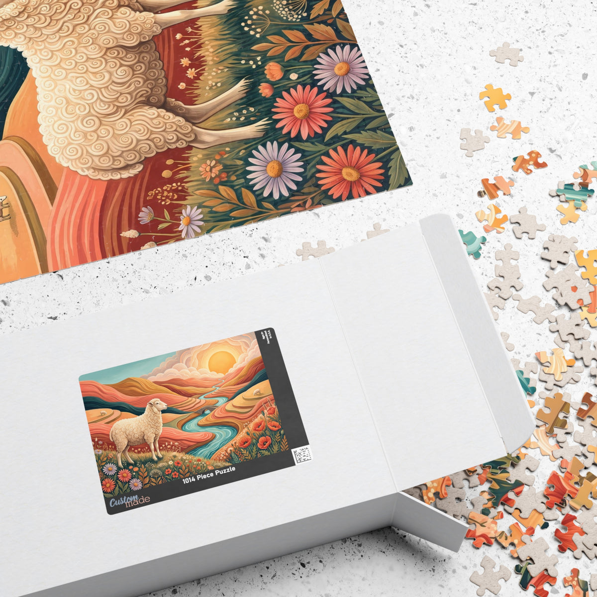 The Shepherdless Valley Jigsaw Puzzle