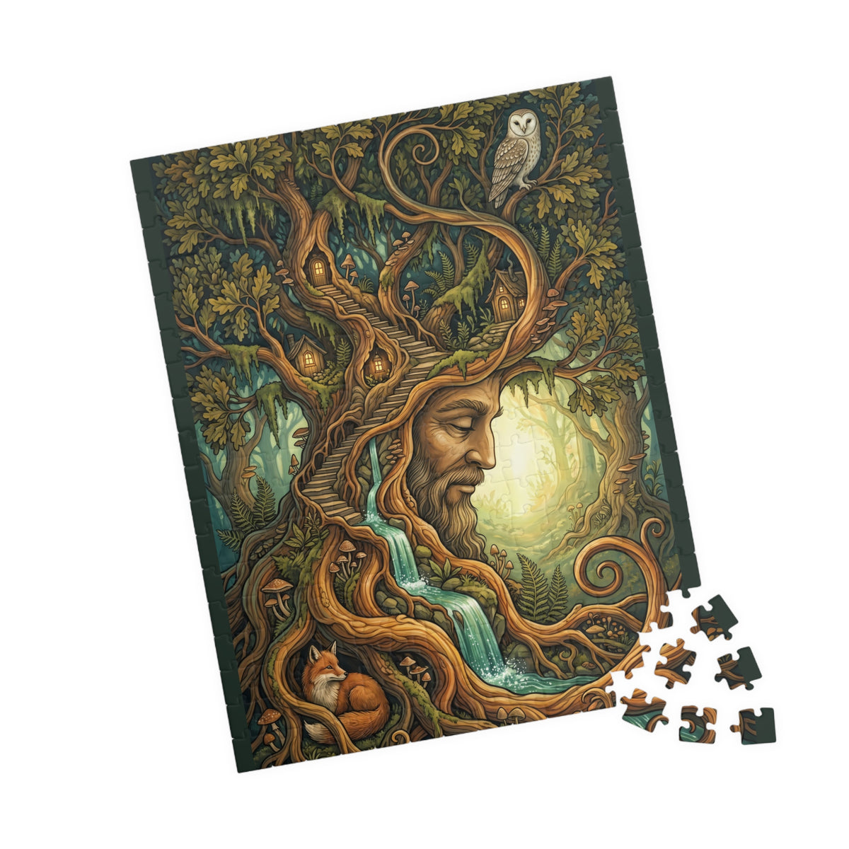 The Elder of the Hidden Grove Jigsaw Puzzle