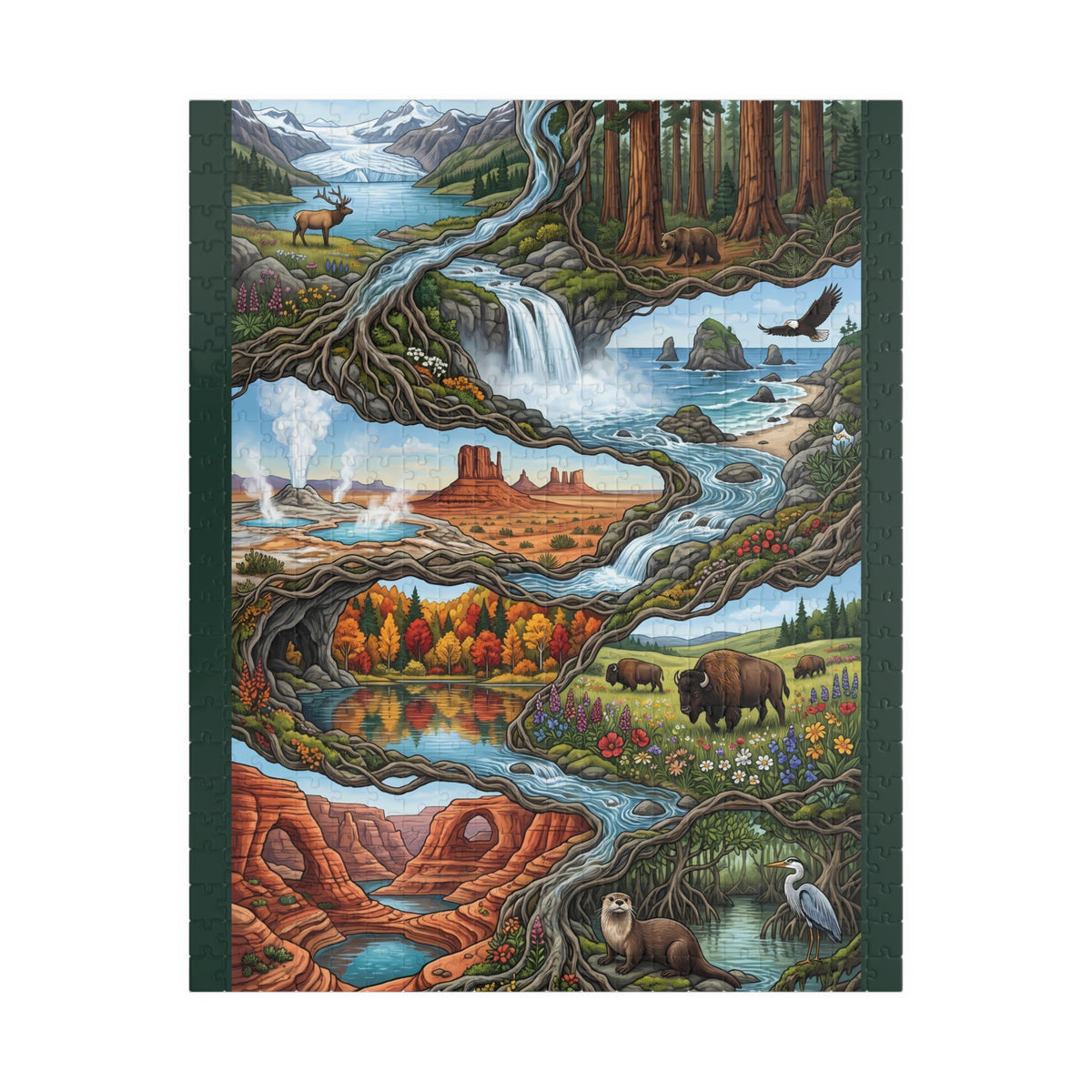 The Wilderness Atlas Jigsaw Puzzle
