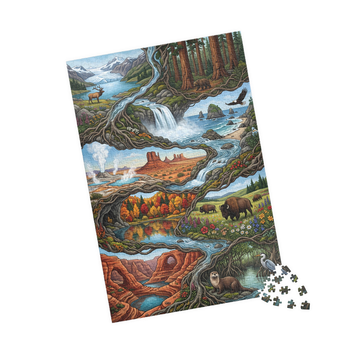 The Wilderness Atlas Jigsaw Puzzle