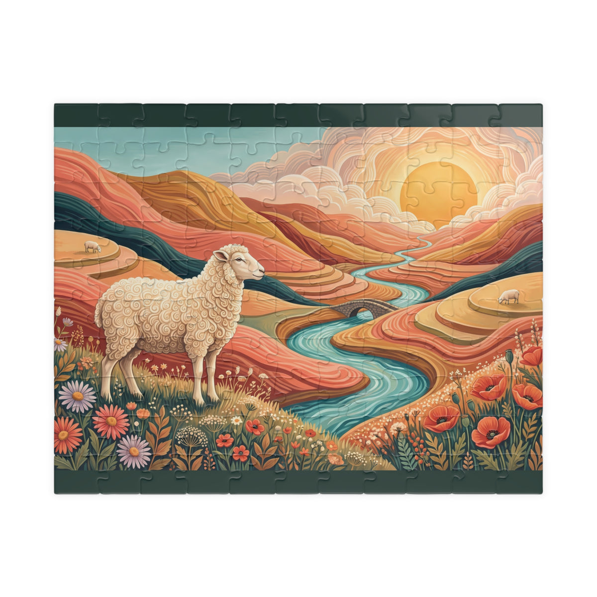 The Shepherdless Valley Jigsaw Puzzle