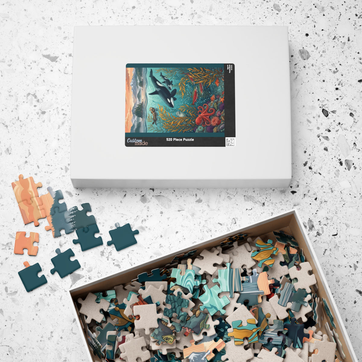 Beneath the Cedar Coast Jigsaw Puzzle